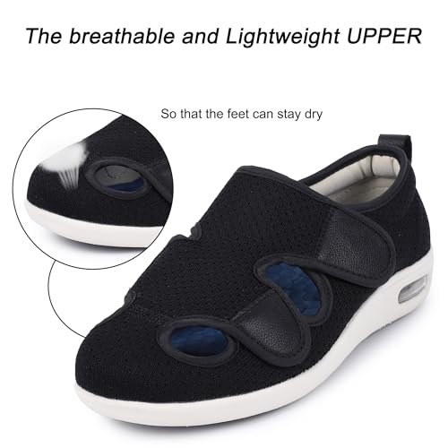 SPR&JOY Diabetic Shoes for Women – Comfortable & Supportive Footwear for Swollen Feet & Edema