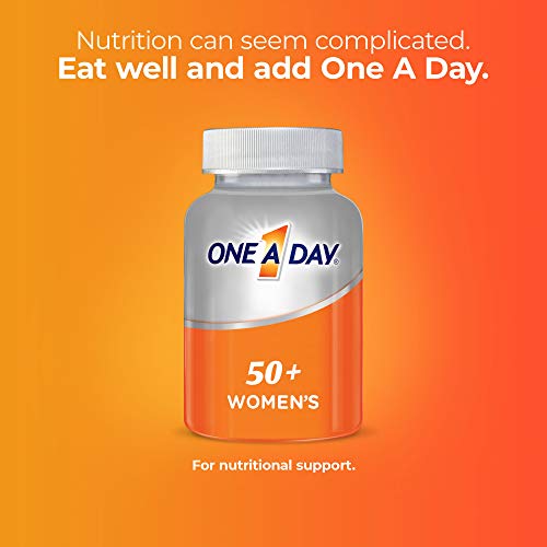 One A Day Women’s 50+ Multivitamin – Essential Daily Nutrition for Women Over 50