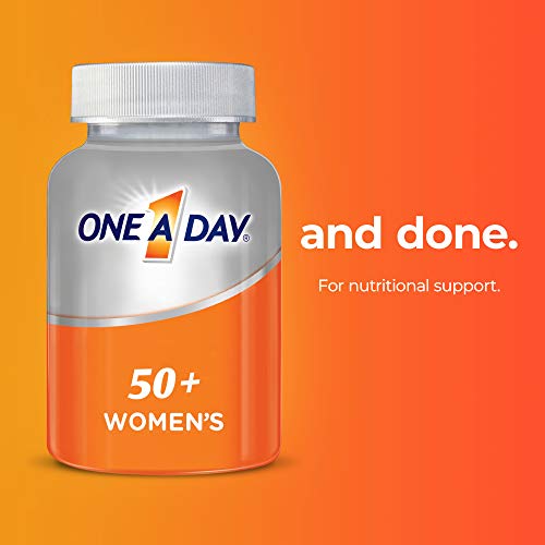 One A Day Women’s 50+ Multivitamin – Essential Daily Nutrition for Women Over 50