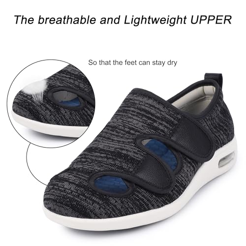 SPR&JOY Diabetic Shoes for Women – Comfortable & Supportive Footwear for Swollen Feet & Edema