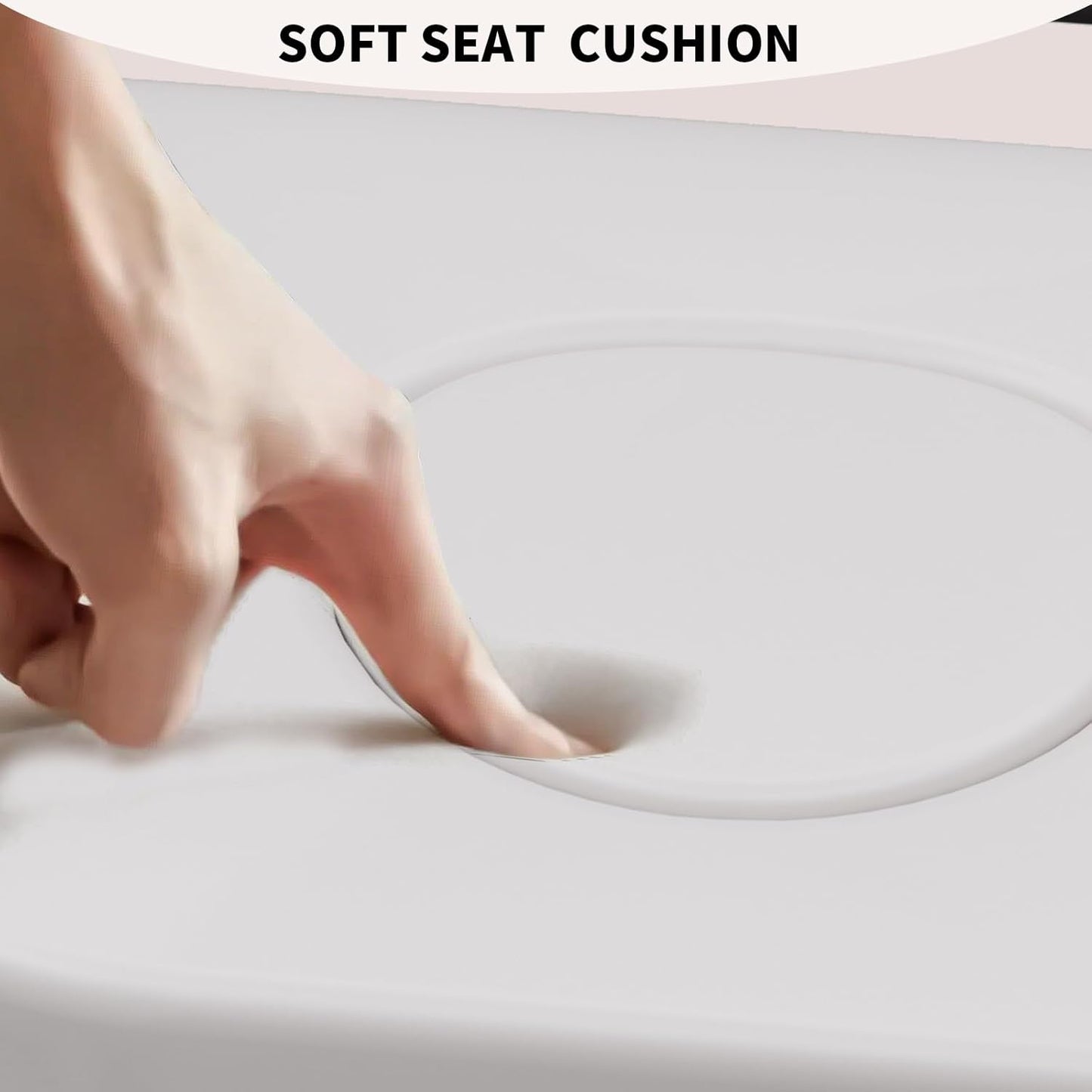 Elevated Portable Raised Handicap Toilet Seat High Risers for Seniors Elderly Adults with Handles Arms Over Toilet Handicapped Extender Lift Booster Elongated Seats Riser Potty Commode Chair Lifter