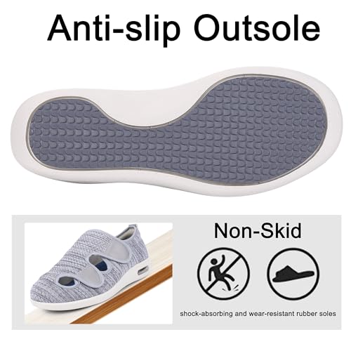 SPR&JOY Diabetic Shoes for Women – Comfortable & Supportive Footwear for Swollen Feet & Edema