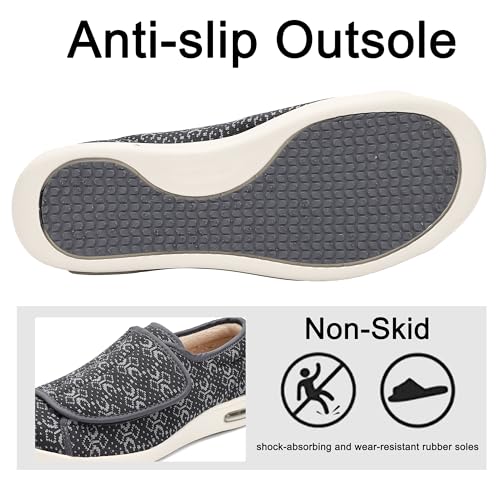 SPR&JOY Diabetic Shoes for Women – Comfortable & Supportive Footwear for Swollen Feet & Edema