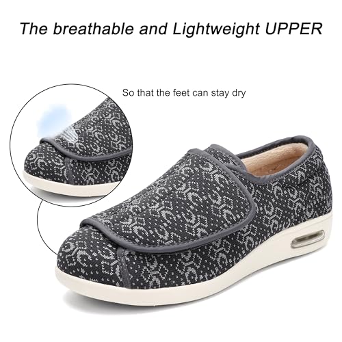 SPR&JOY Diabetic Shoes for Women – Comfortable & Supportive Footwear for Swollen Feet & Edema
