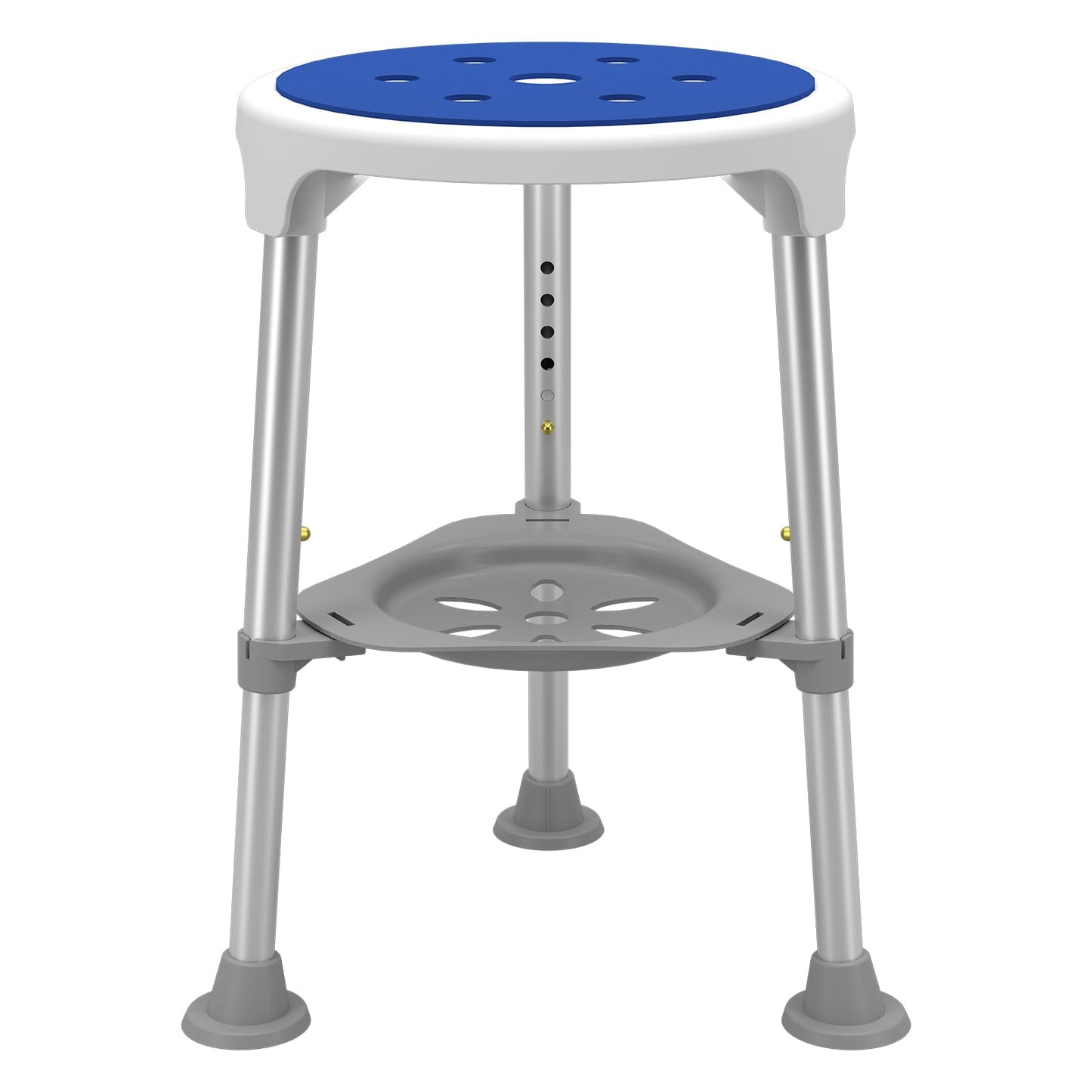 Swivel Shower Chair for Inside Shower, 360 Degree Rotating Seat, Small Shower Stool for Bathtub, Bath Chair for Elderly, Disabled, Adults (300lbs)