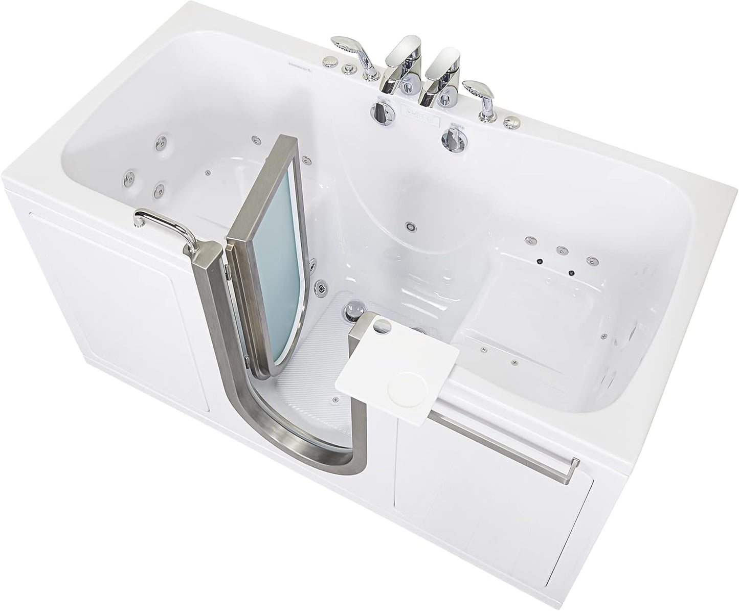 Escape 36"x72" Two-Seat Walk-In Bathtub – Spacious, Therapeutic, and Accessible Bathing Solution