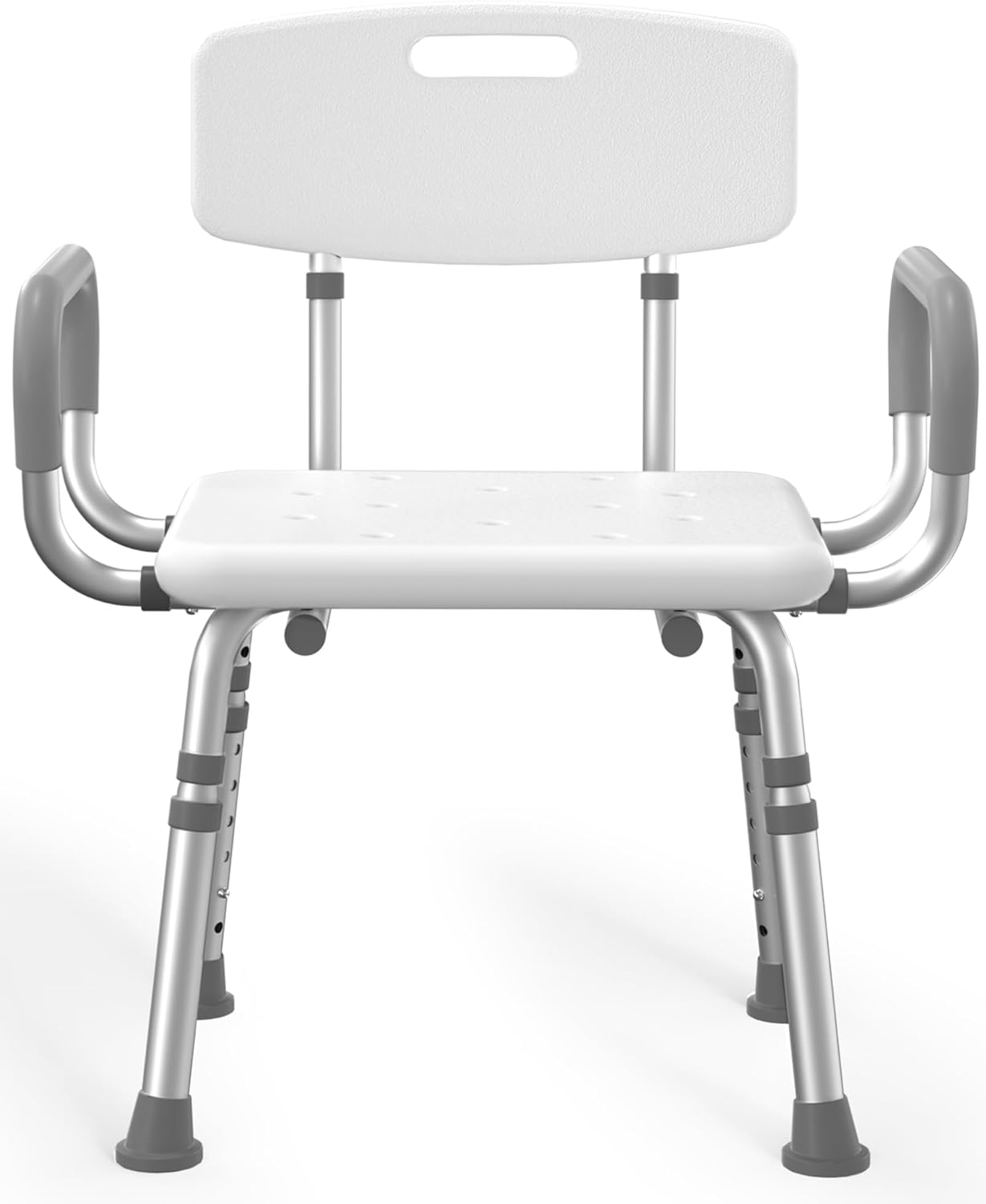 Rollator Walker with Seat and Chair for Inside Shower with Arms