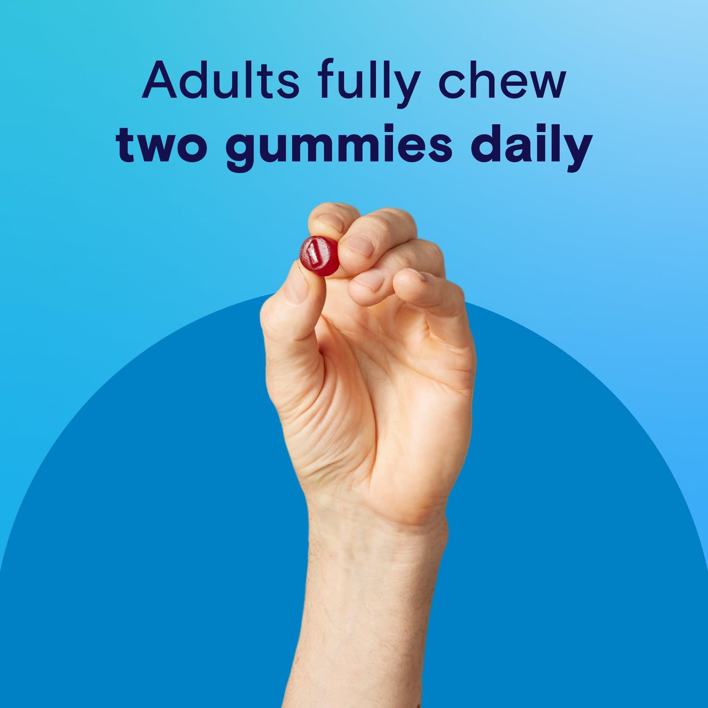 One A Day Men’s 50+ Gummies – Advanced Multivitamin for Brain & Immunity Support