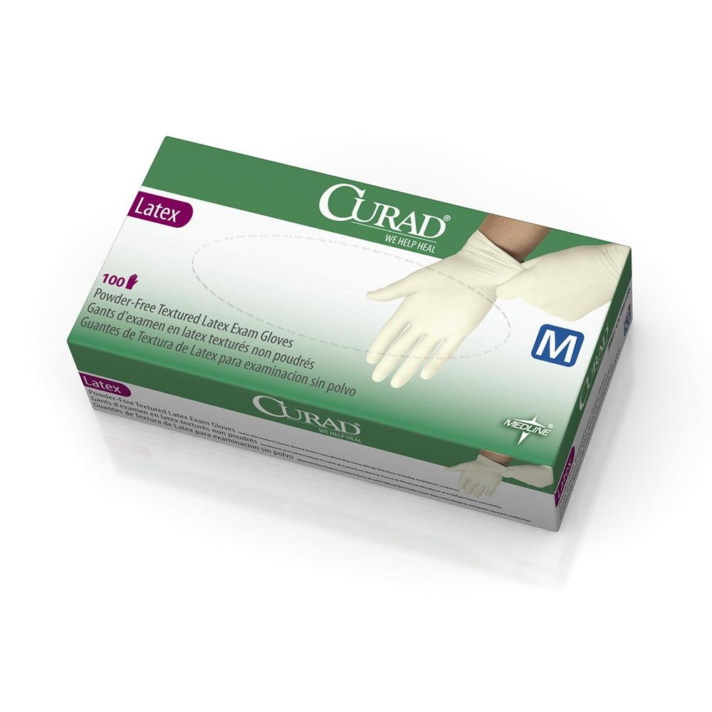 CURAD Comfort Disposable Medical Latex Gloves – Premium Protection for Healthcare Professionals