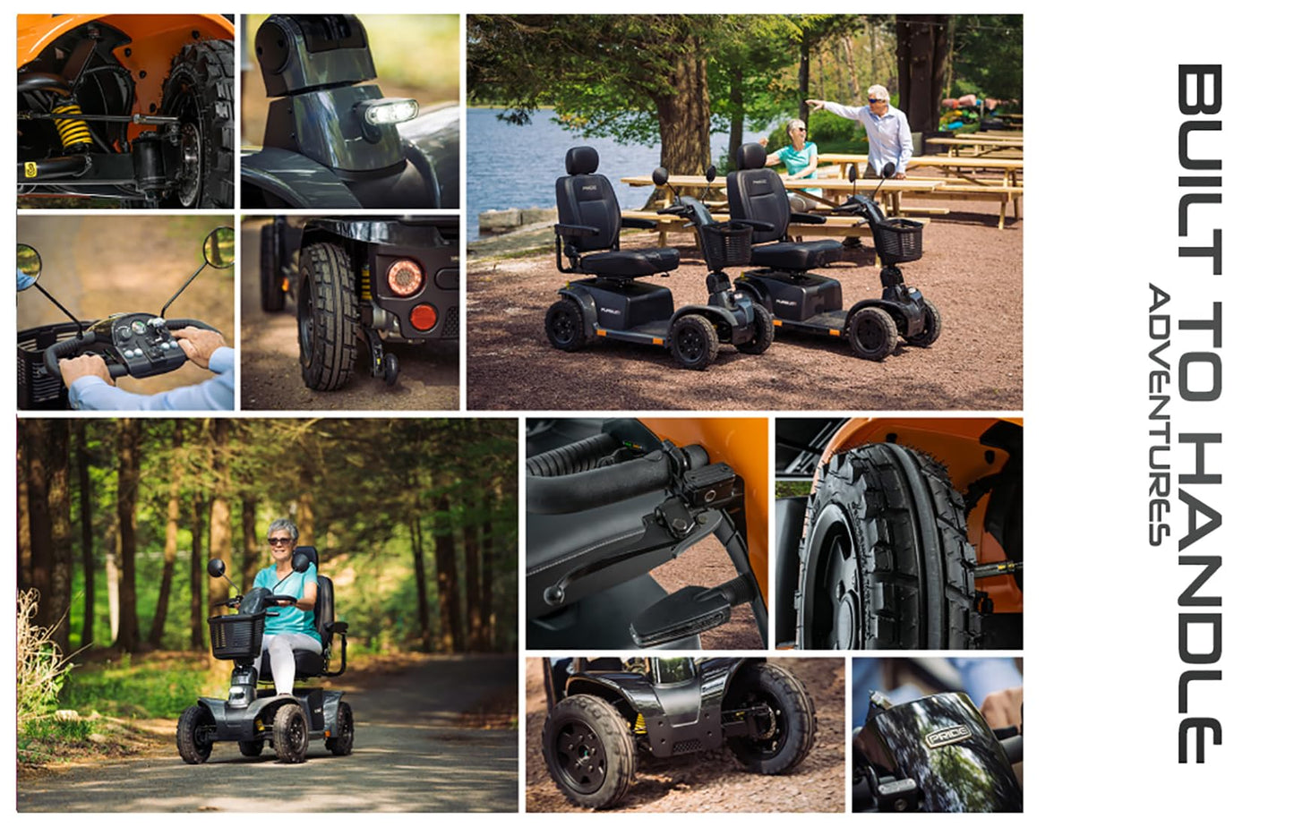 Pride Pursuit 2 Outdoor Mobility Scooter – Built for Adventure & Comfort