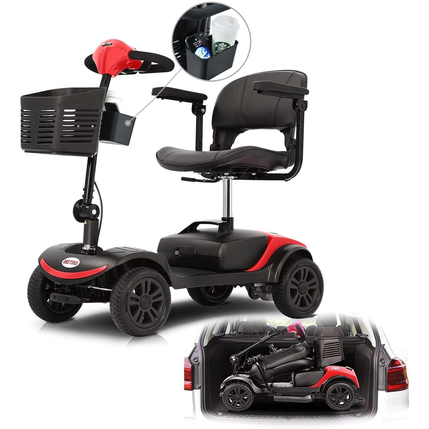 Folding Mobility Scooter for Seniors – Reliable, Comfortable, and Designed for Independence