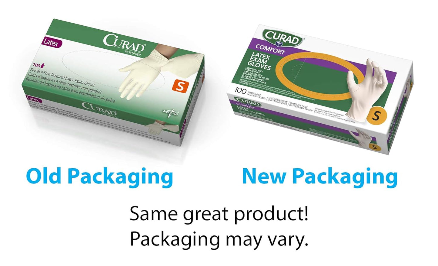 CURAD Comfort Disposable Medical Latex Gloves – Premium Protection for Healthcare Professionals