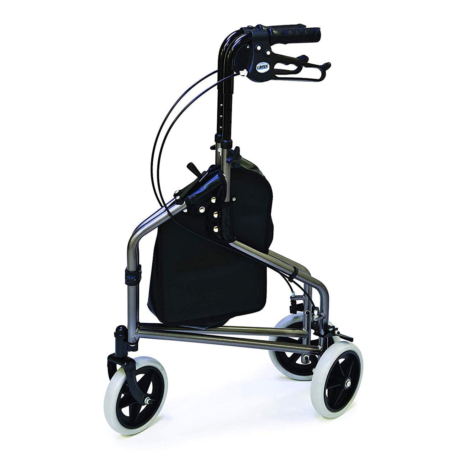 Lumex 3 Wheel Cruiser - Lightweight & Narrow Three Wheel Walkers for Seniors & Tight Spaces