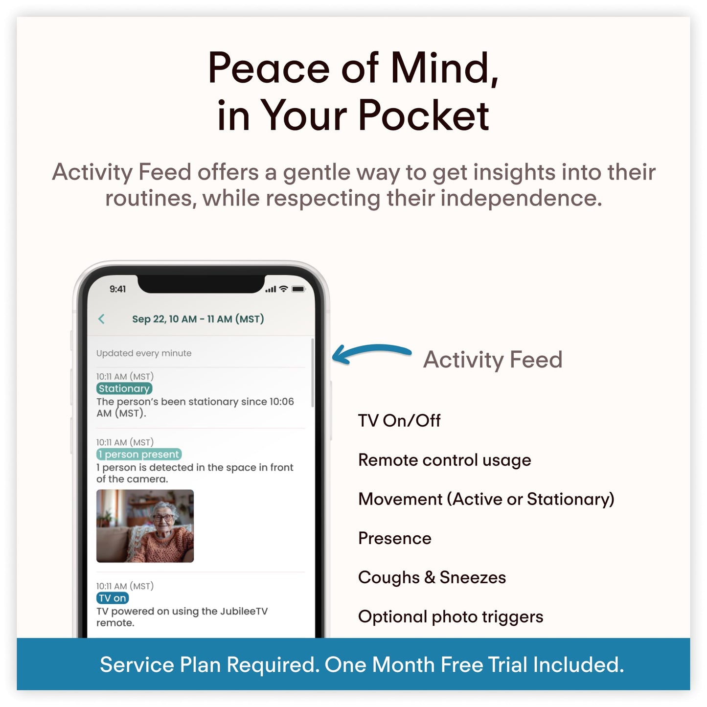 JubileeTV Universal Remote Control for Seniors – Simple, Accessible, and Designed for Ease of Use