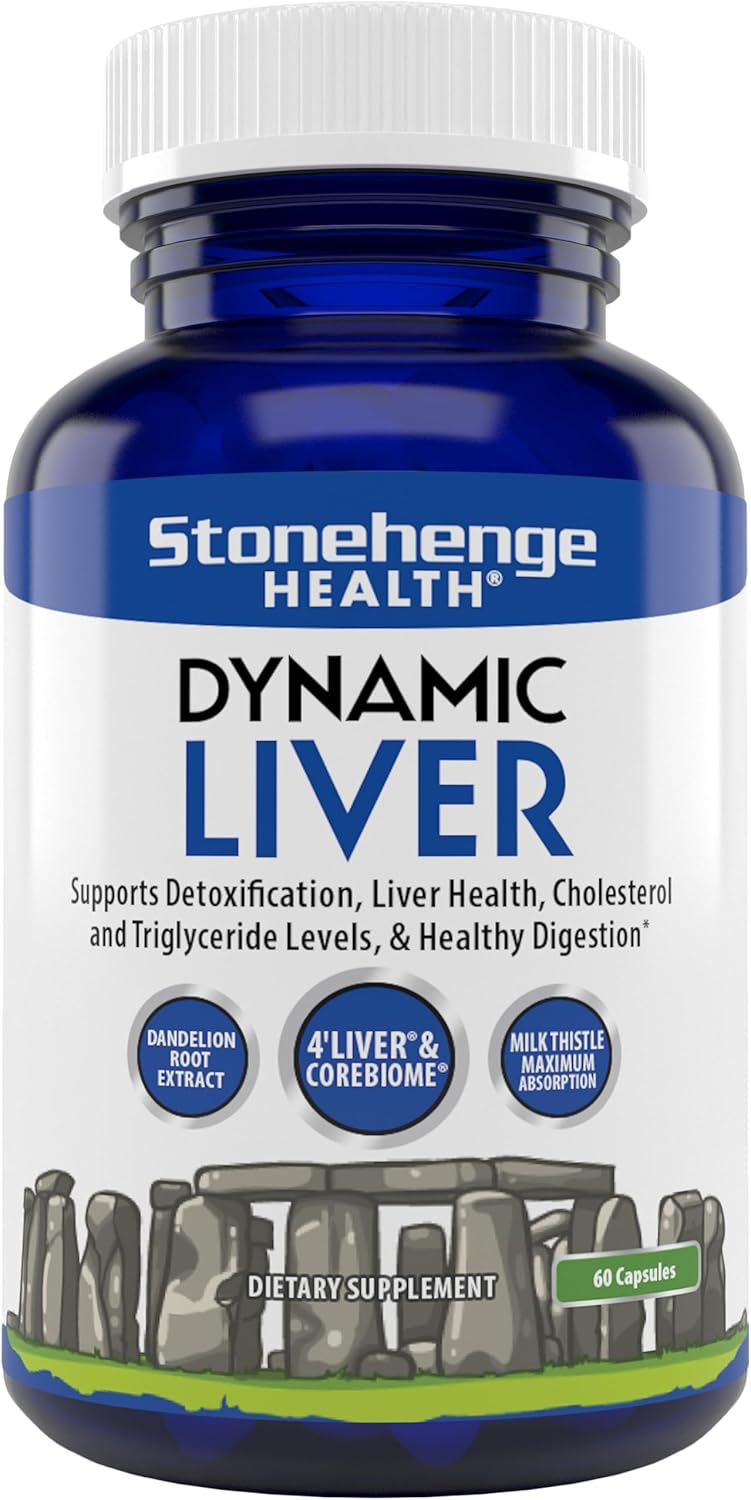 Stonehenge Health Dynamic Liver Supplement – Advanced Detox & Liver Health Support