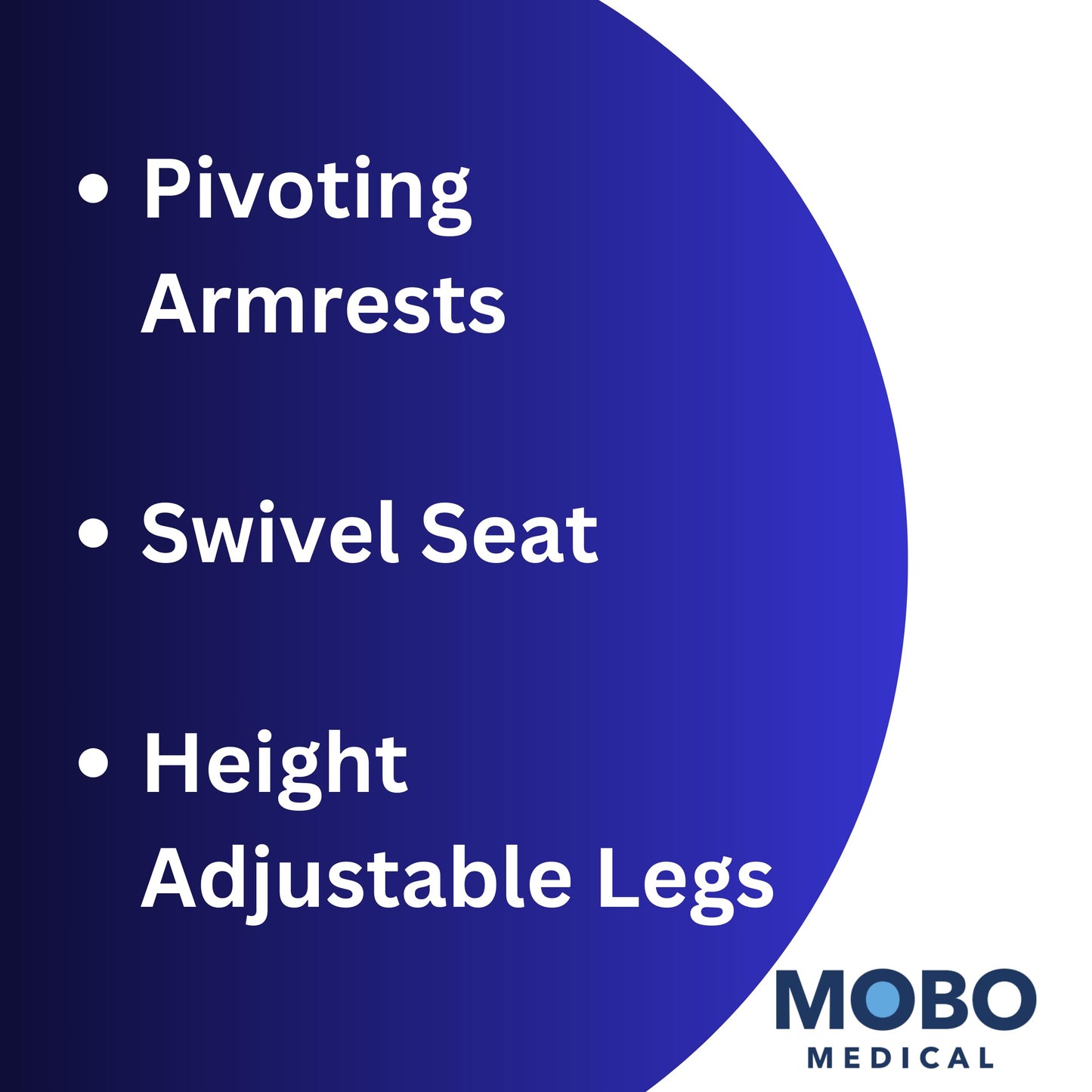 Mobo Sliding Shower Chair, Tub Transfer Bench with Swivel Seat - Adjustable Height, Locking Mechanism - Water Proof, 330 lbs Weight Capacity, Inside Shower for Elderly, Seniors, Handicap