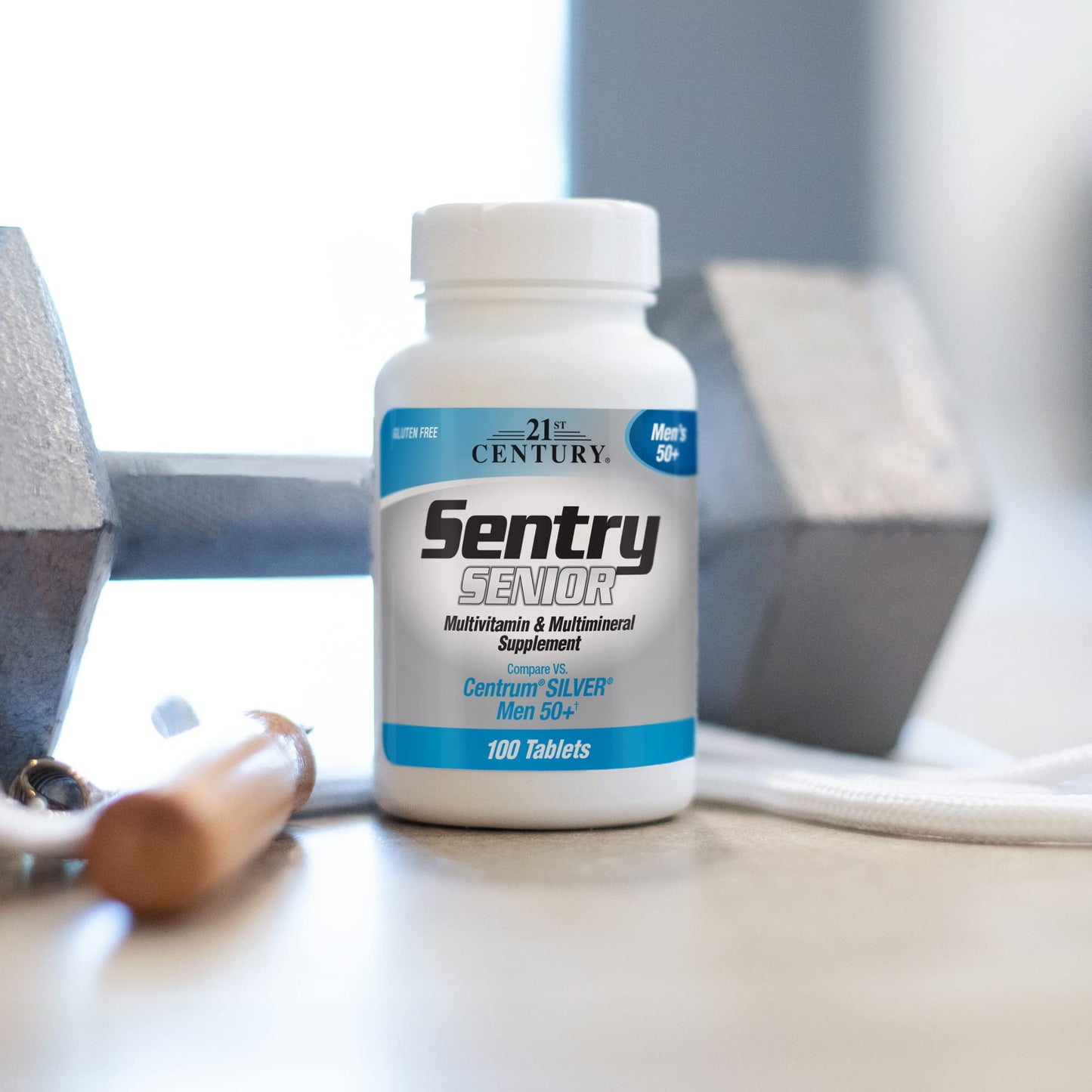 21st Century Sentry Senior Men 50Plus Tablets – Comprehensive Multivitamin & Multimineral Support