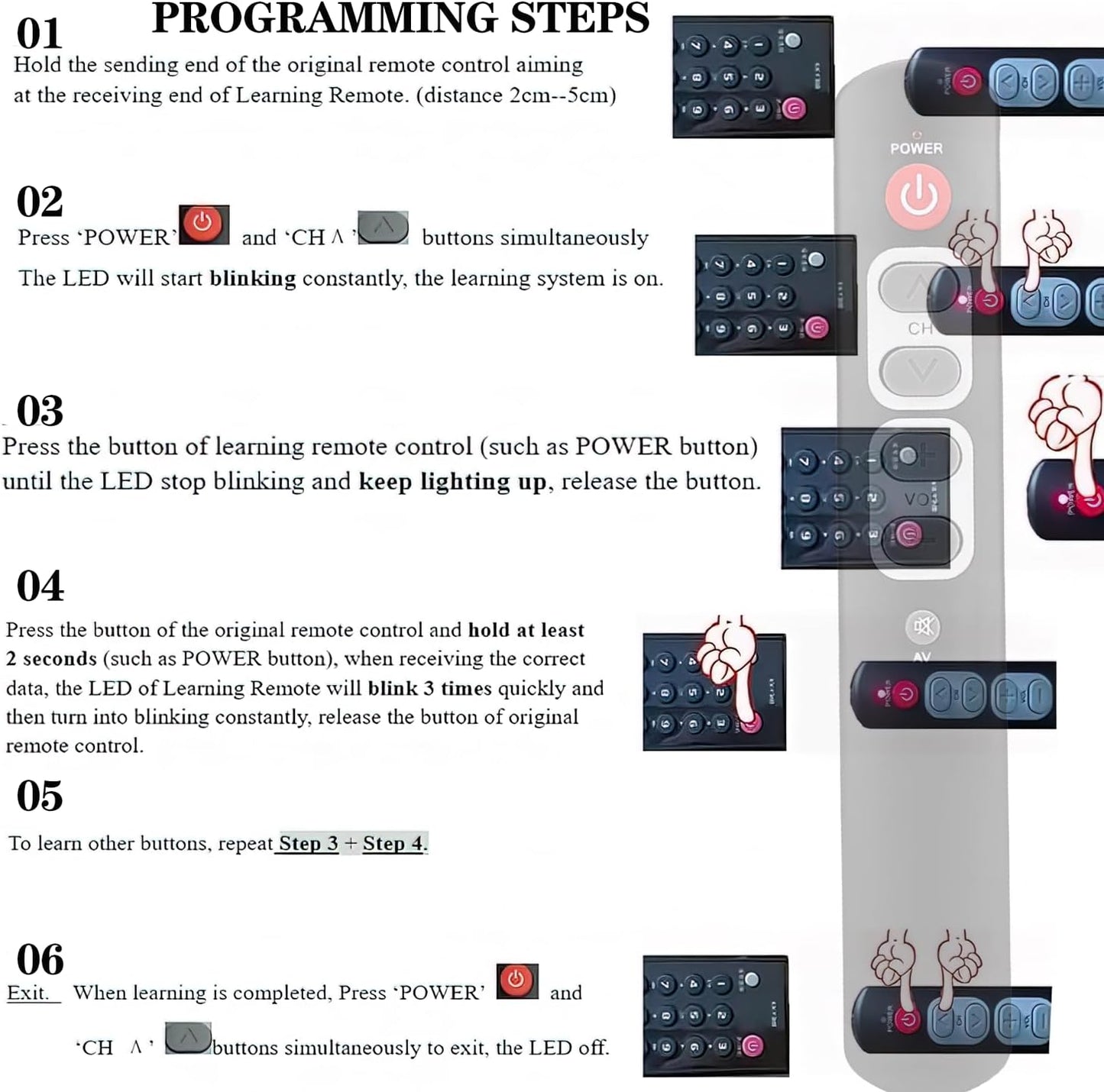 Easy-to-Use Universal Remote Control for Seniors – Simplified TV Experience