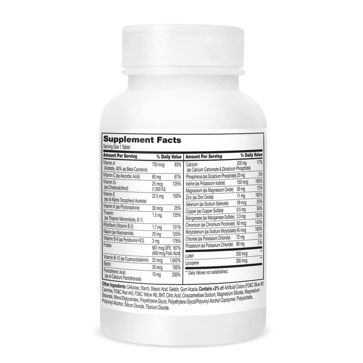 21st Century Sentry Senior Tablets, 265 Count – Comprehensive Multivitamin & Multimineral Support