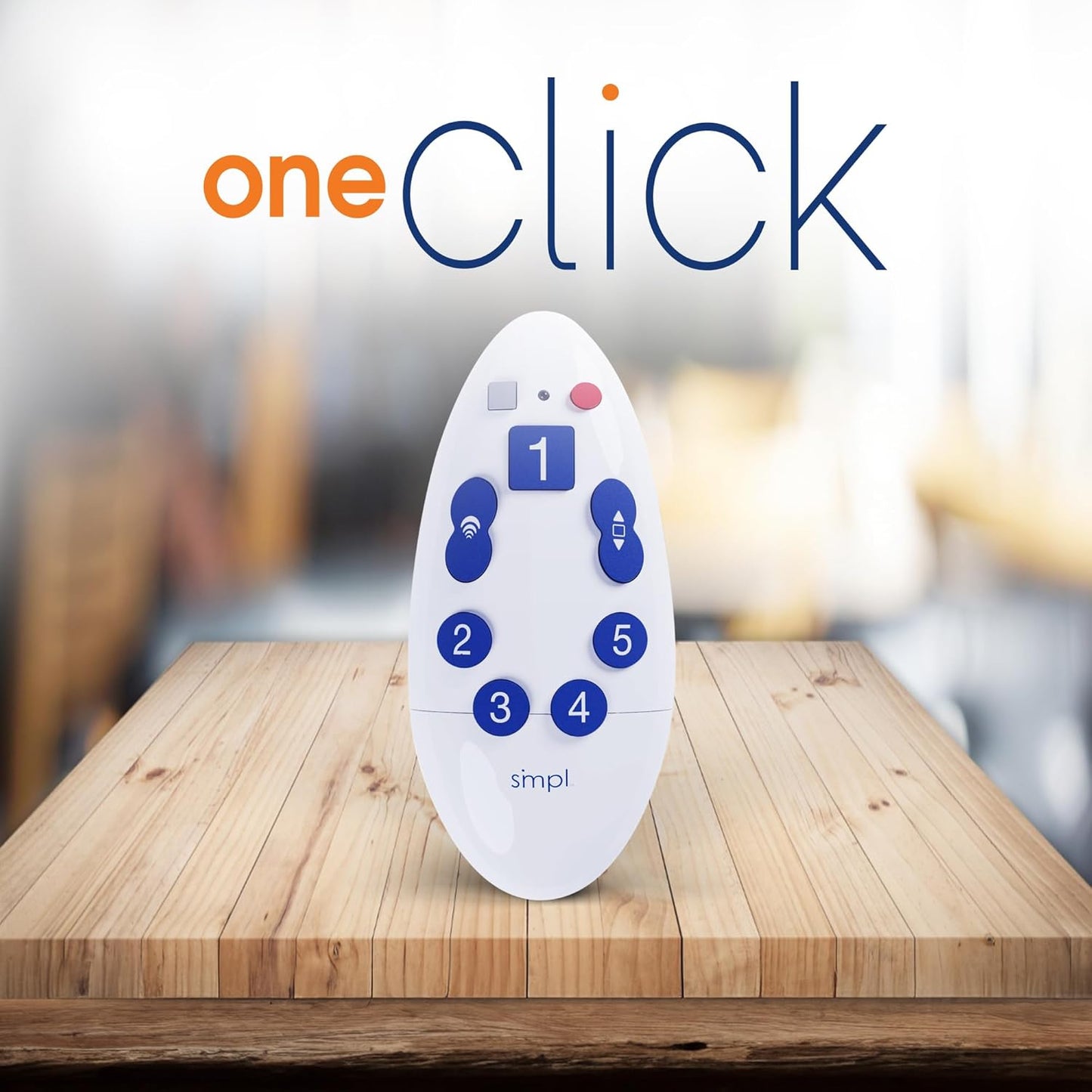 Smpl Simple TV Remote for The Elderly – Easy, Accessible, and Designed for Seniors