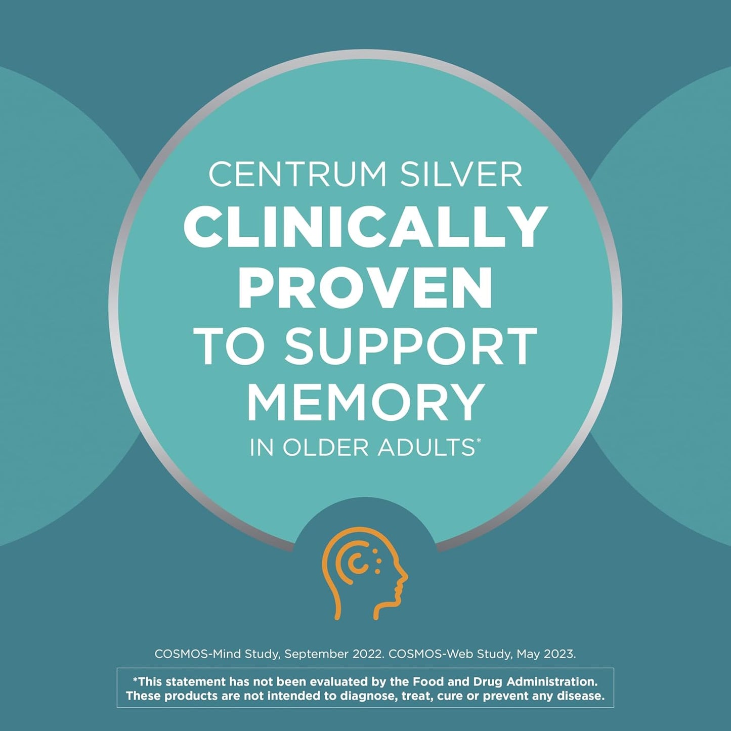 Centrum Silver Multivitamin for Adults 50 Plus – Essential Daily Nutrition for Memory, Cognition & Overall Wellness
