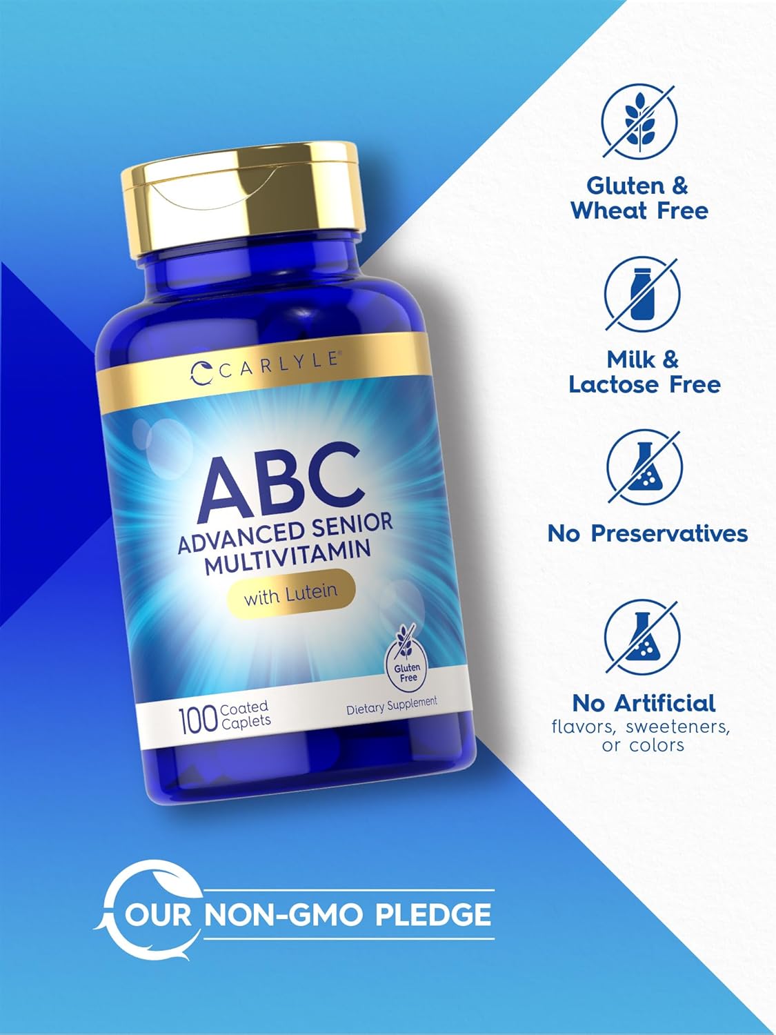 Carlyle Senior Multivitamin for Over 60 – Advanced Nutritional Support for Healthy Aging