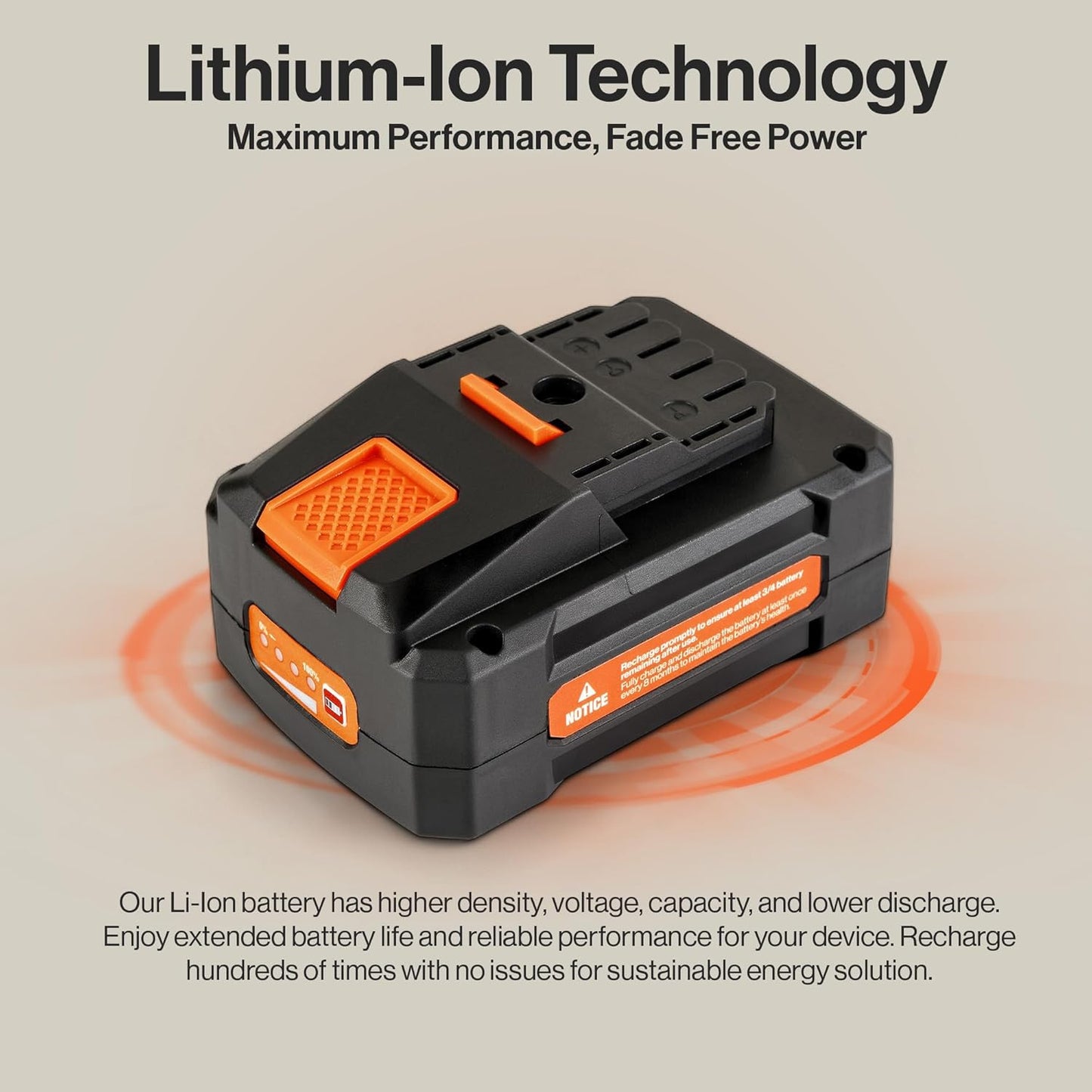 SuperHandy Lithium-Ion Rechargeable Battery 48V DC 2Ah 88.8 Watt Hours (for The Mobility Scooter, ULV Foggers, Earth/Ice Auger and More) (BL481-SH)