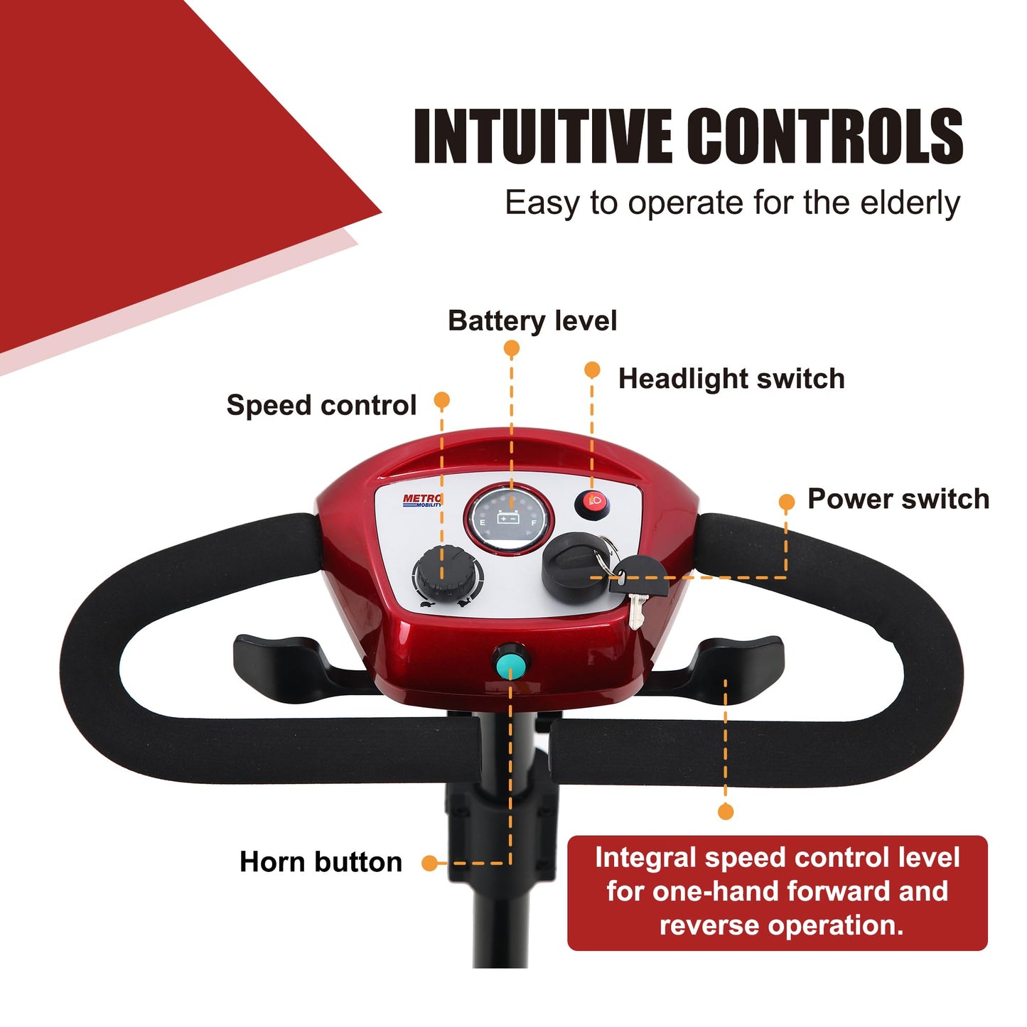 Folding Mobility Scooter for Seniors – Reliable, Comfortable, and Designed for Independence