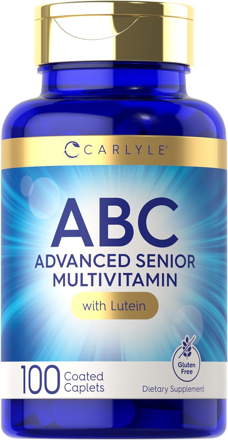 Carlyle Senior Multivitamin for Over 60 – Advanced Nutritional Support for Healthy Aging