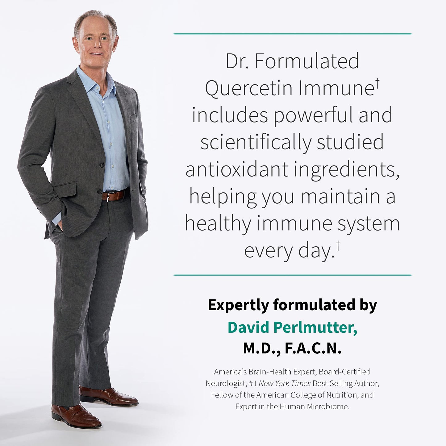 Garden of Life Quercetin Once Daily Immune System Support Supplement with Vitamin C, D & Probiotics – Dr Formulated – Immune Health, Respiratory Health, Skin Health, Gluten Free, Non GMO – 30 Tablets