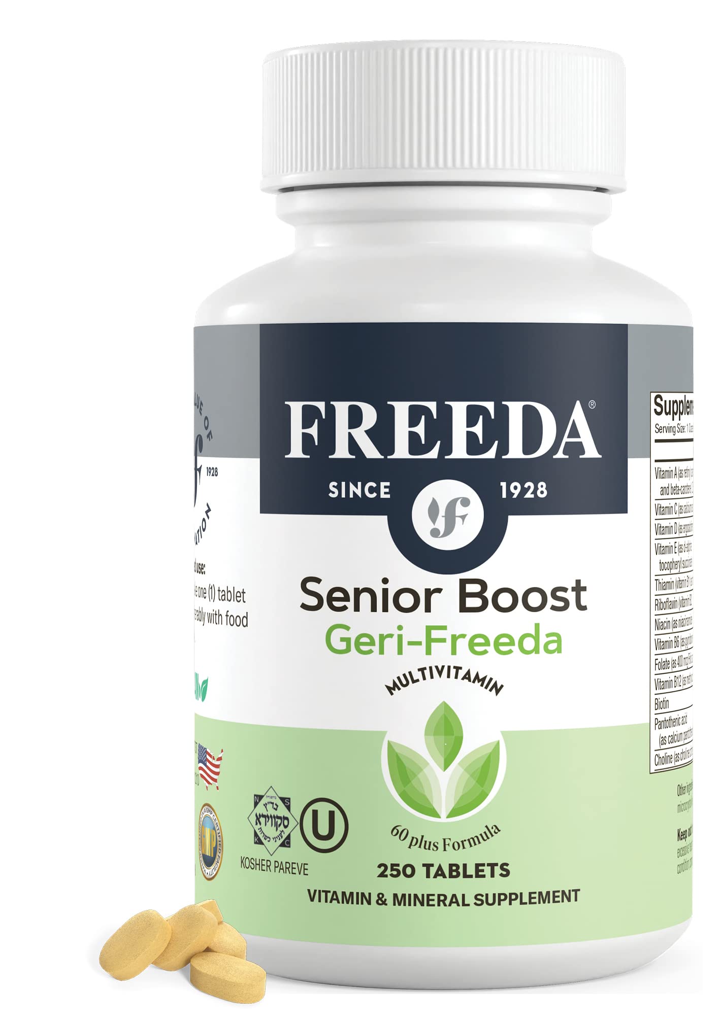 Freeda Senior Multivitamin – Essential Daily Nutrition for Adults 60+