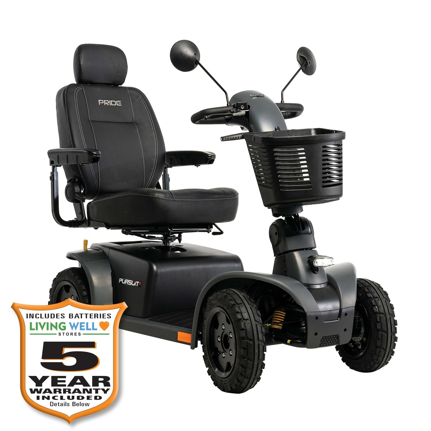 Pride Pursuit 2 Outdoor Mobility Scooter – Built for Adventure & Comfort