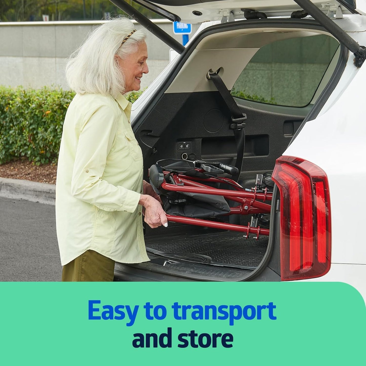 Medline Ultra Lightweight Transport Wheelchair for Adults – Foldable, Compact & Comfortable Mobility Solution