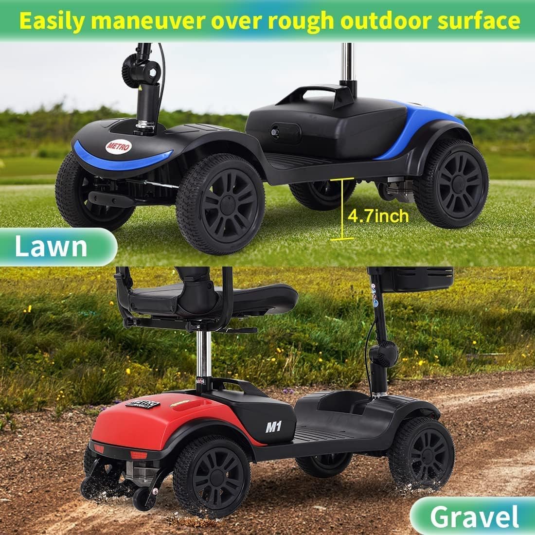 Folding Mobility Scooter for Seniors – Reliable, Comfortable, and Designed for Independence