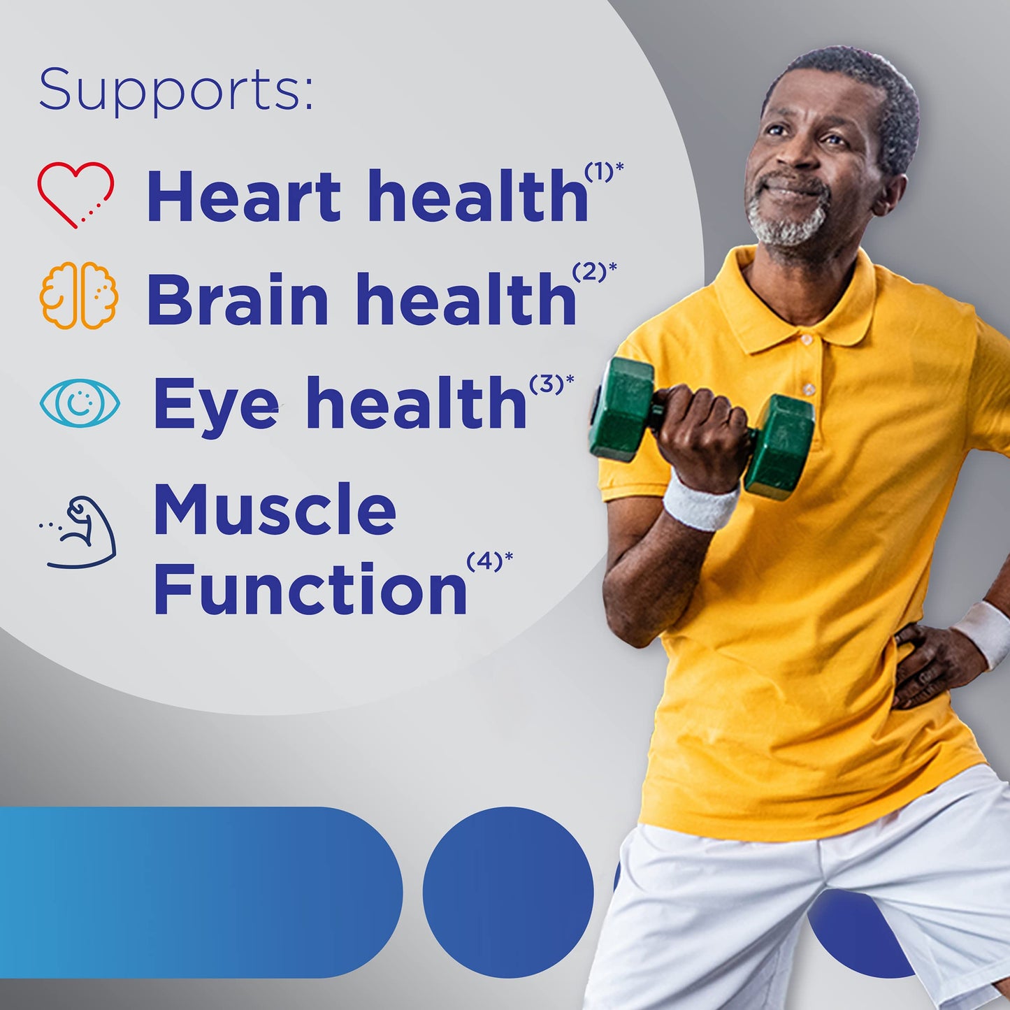 Centrum Silver Men's 50+ Multivitamin – Essential Daily Nutrition for Memory, Cognition & Overall Wellness