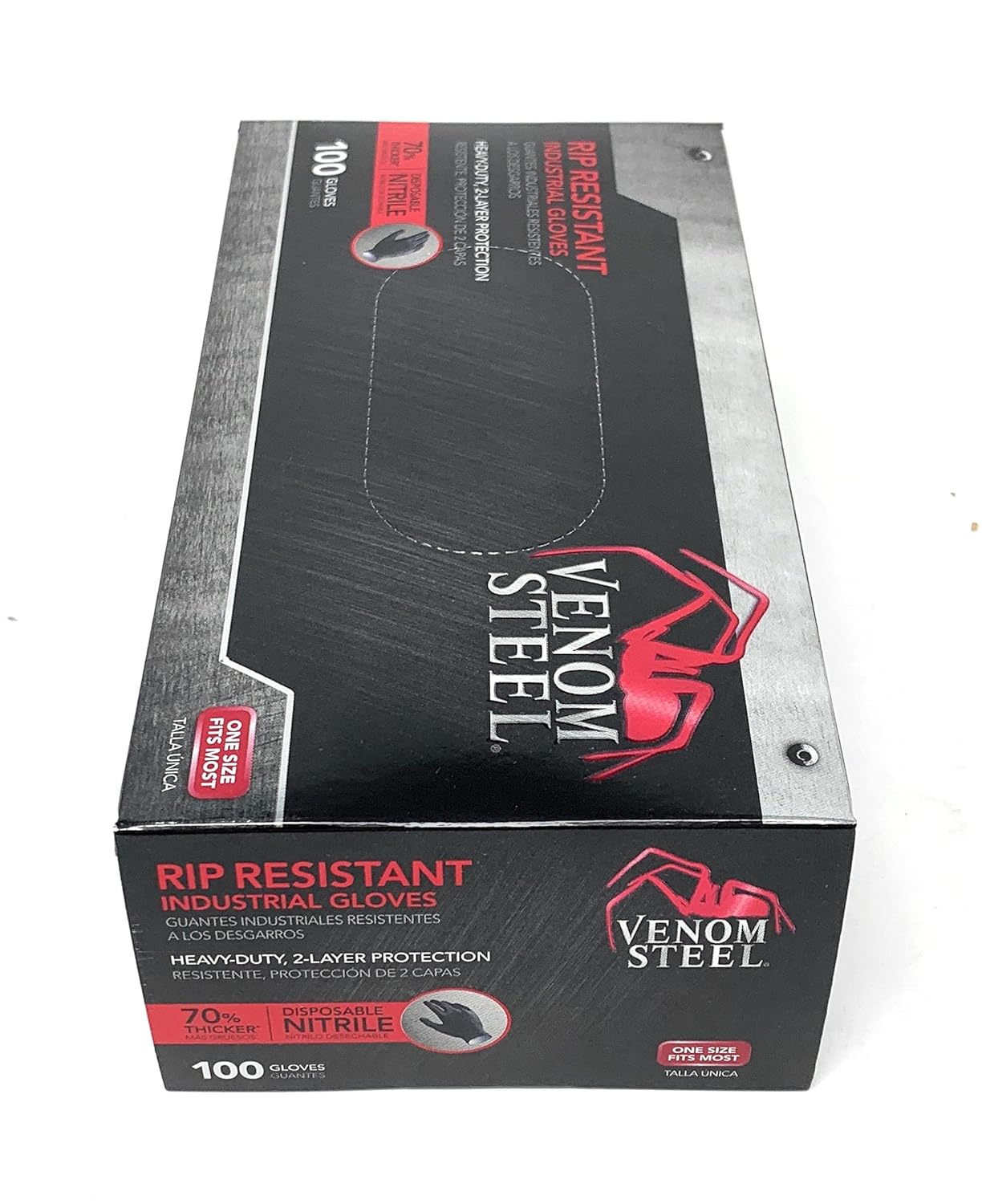 Venom Steel Industrial Nitrile Gloves – Heavy-Duty, Chemical-Resistant Protection