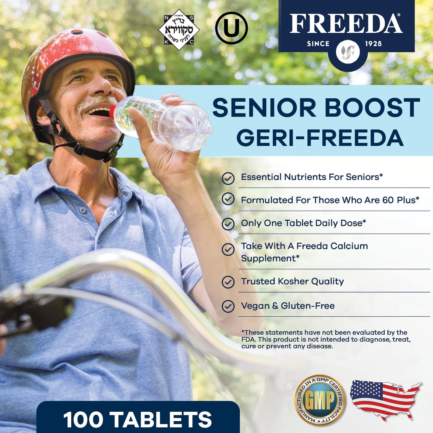 Freeda Senior Multivitamin – Essential Daily Nutrition for Adults 60+