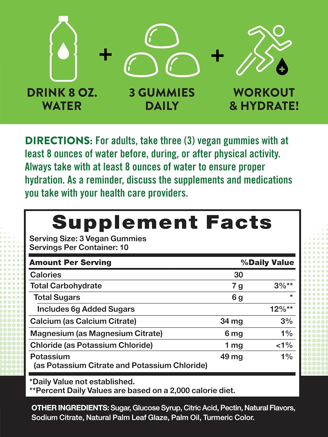 Nature's Truth Electrolyte Gummies for Hydration | 30 Count | Vegan, Non-GMO & Gluten Free Supplement | Lemon Flavor