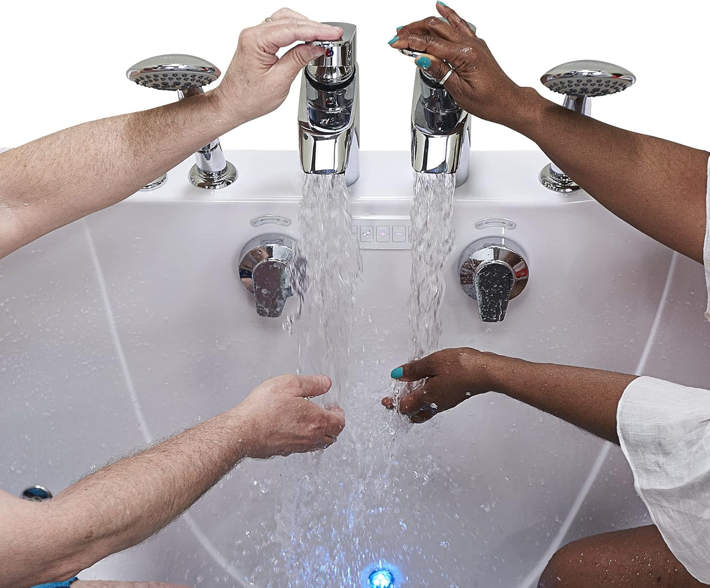 Escape 36"x72" Two-Seat Walk-In Bathtub – Spacious, Therapeutic, and Accessible Bathing Solution