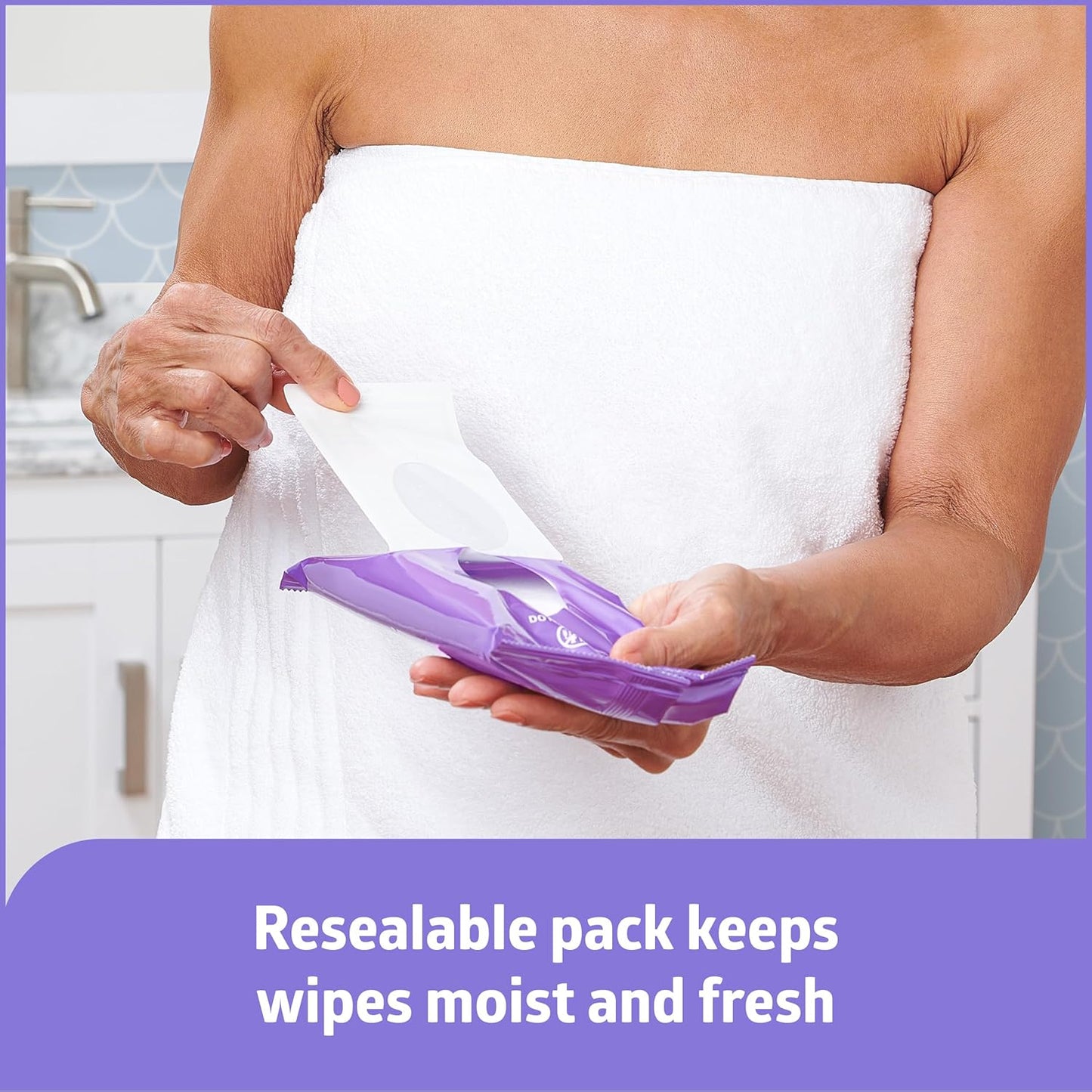 Medline ReadyBath LUXE Extra Thick Adult Bath Wipes – Gentle, Moisturizing & Convenient Hygiene Solution
