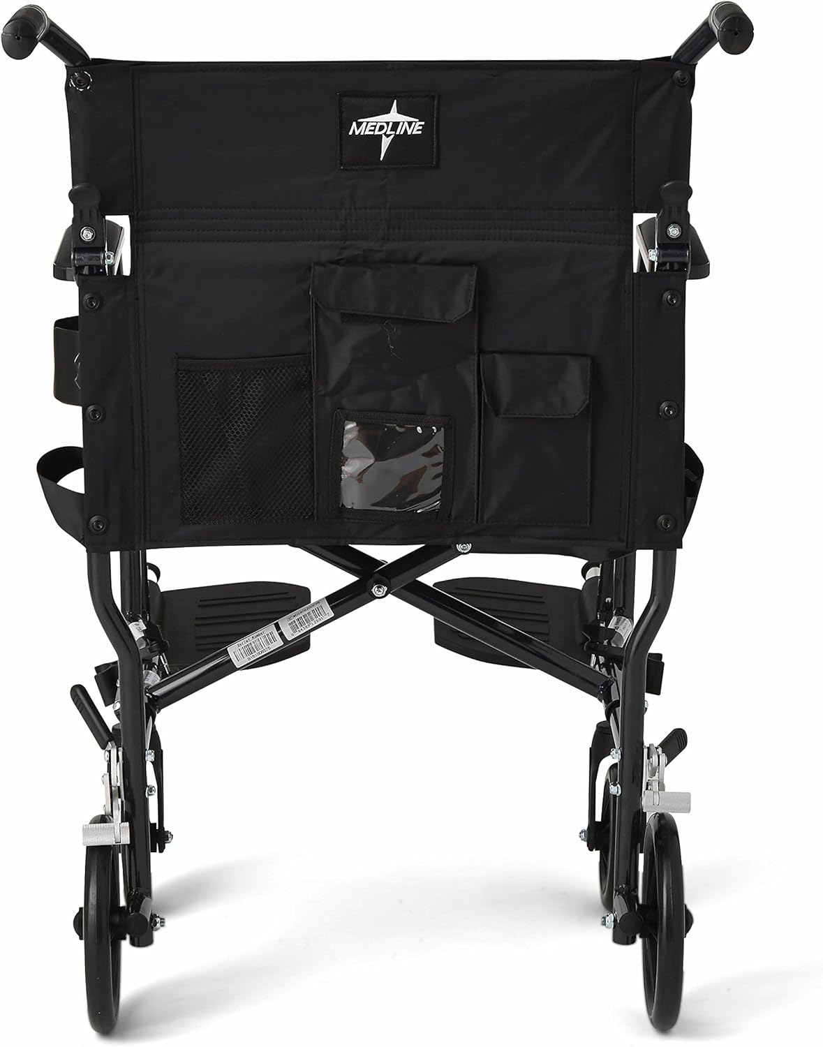 Medline Ultra Lightweight Transport Wheelchair for Adults – Foldable, Compact & Comfortable Mobility Solution