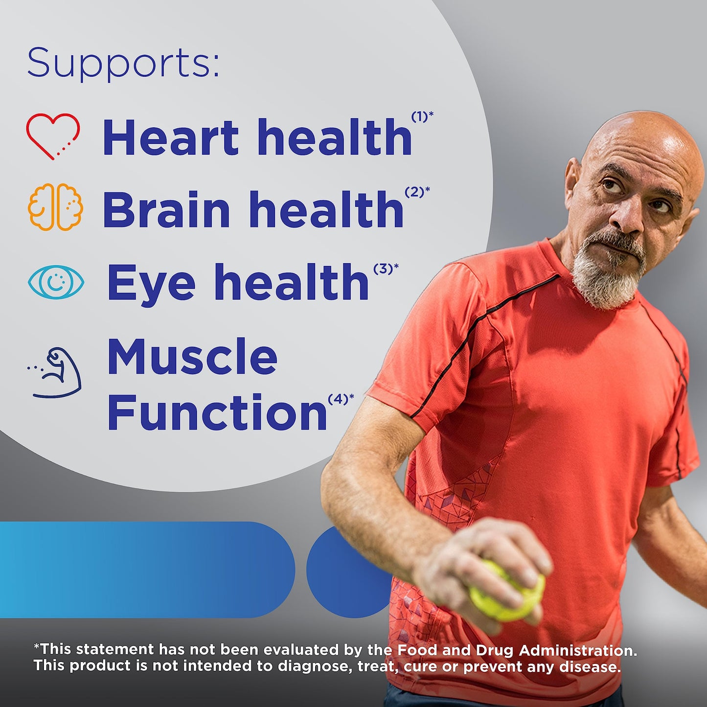 Centrum Silver Men's 50+ Multivitamin – Essential Daily Nutrition for Memory, Cognition & Overall Wellness