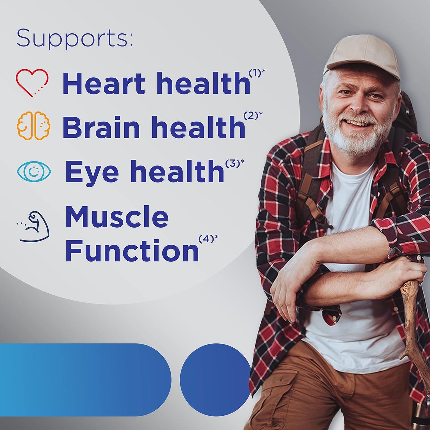 Centrum Minis Silver Multivitamin for Men 50 Plus – Essential Daily Nutrition for Memory, Cognition & Overall Wellness