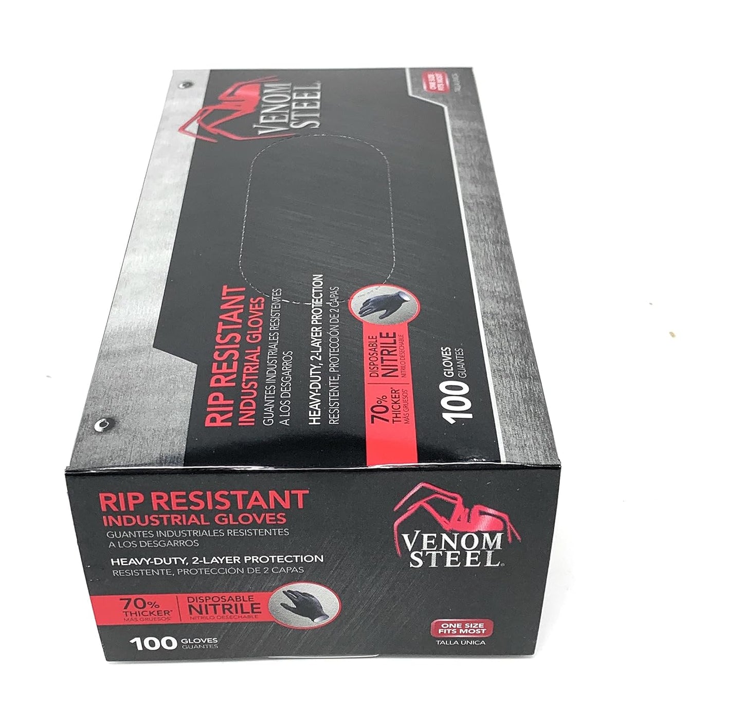 Venom Steel Industrial Nitrile Gloves – Heavy-Duty, Chemical-Resistant Protection
