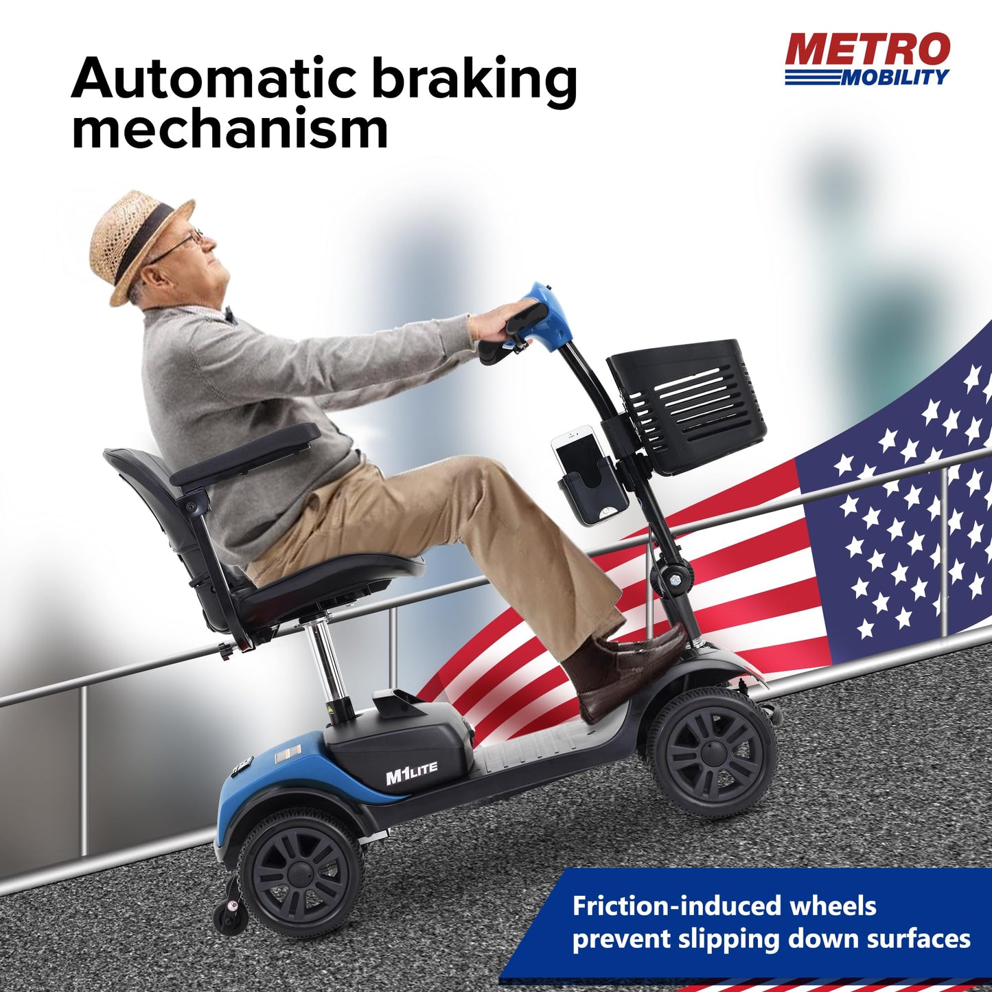 Folding Mobility Scooter for Seniors – Reliable, Comfortable, and Designed for Independence
