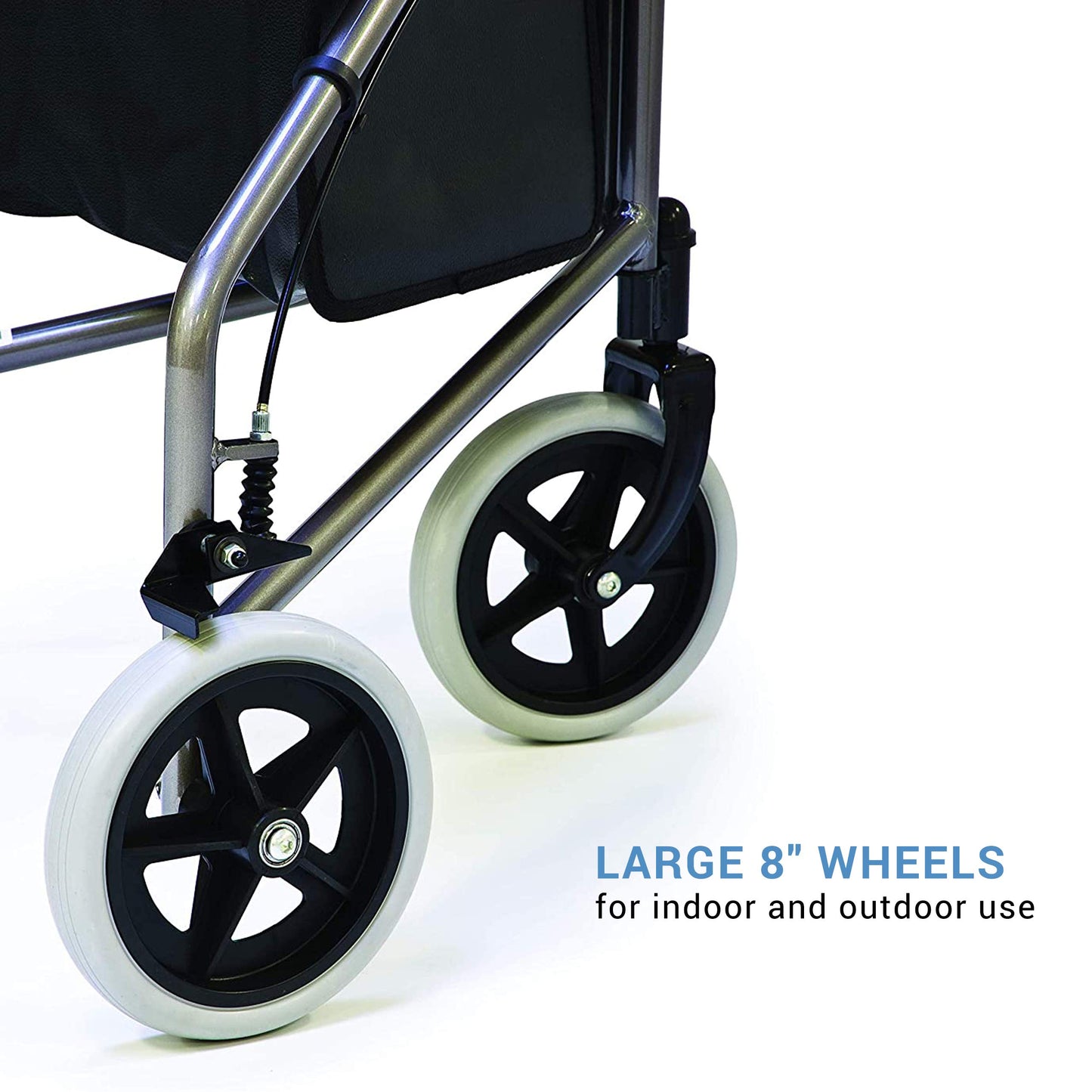 Lumex 3 Wheel Cruiser - Lightweight & Narrow Three Wheel Walkers for Seniors & Tight Spaces