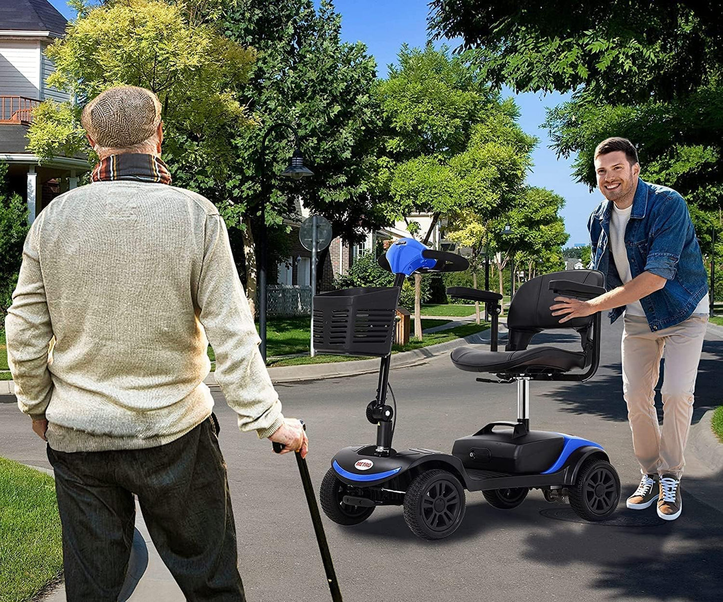 Folding Mobility Scooter for Seniors – Reliable, Comfortable, and Designed for Independence