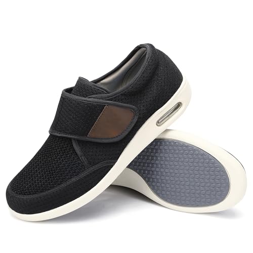 SPR&JOY Diabetic Shoes for Men – Comfortable & Supportive Footwear for Swollen Feet & Edema