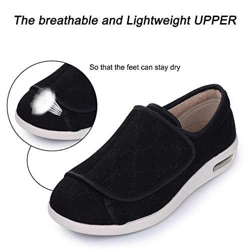 SPR&JOY Diabetic Shoes for Women – Comfortable & Supportive Footwear for Swollen Feet & Edema