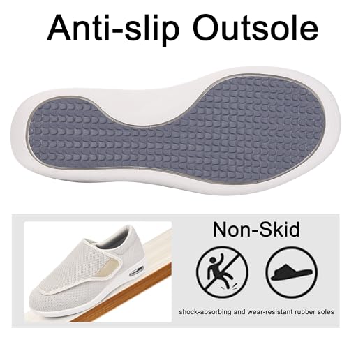SPR&JOY Diabetic Shoes for Women – Comfortable & Supportive Footwear for Swollen Feet & Edema